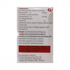 Miliom D 20/10 MG Capsule 15 Miliom D 20/10 MG Capsule 15