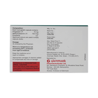 Pregabactin M 75 Capsule 10
