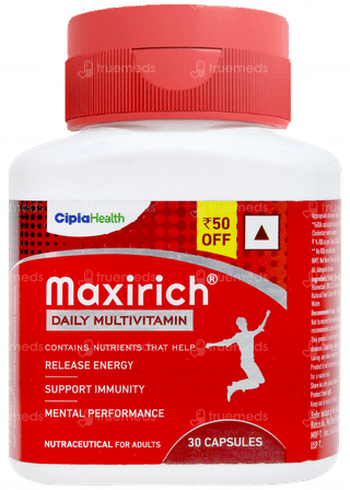 Maxirich Daily Multivitamin Capsule 30