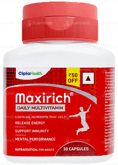 Maxirich Daily Multivitamin Capsule 30