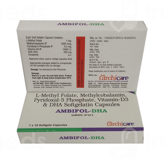 Ambifol Dha Soft Gelatin Capsule 10