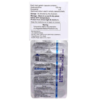 Acebromax 100 Capsule 10