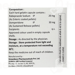 Vibrab Dsr 20/30 MG Capsule 10 Vibrab Dsr 20/30 MG Capsule 10