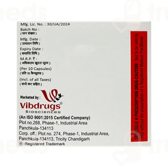 Vibrab Dsr 20/30 MG Capsule 10 Vibrab Dsr 20/30 MG Capsule 10