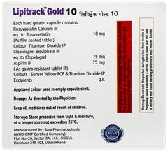 Lipitrack Gold 10 Capsule 10
