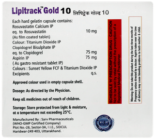 Lipitrack Gold 10 Capsule 10