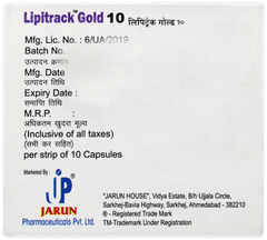Lipitrack Gold 10 Capsule 10