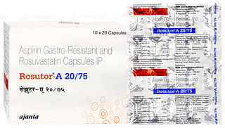 Rosutor A 20/75 Capsule 20