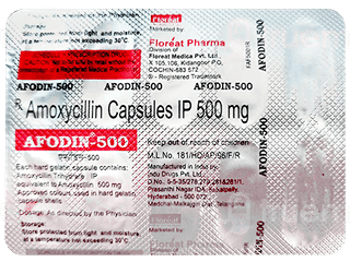 Afodin 500 Mg Capsule 10