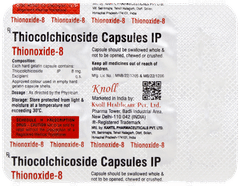 Thionoxide 8 Capsule 10 Thionoxide 8 Capsule 10