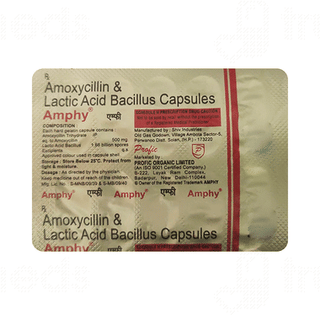 Amphy 500 Mg/1.66 B Capsule 10