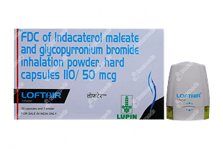 Loftair L 110/50 MCG Capsule With Inhaler 1