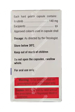 Nitib 140mg Capsule 30 Nitib 140mg Capsule 30