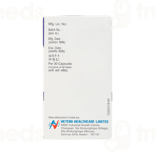 Nitib 140mg Capsule 30