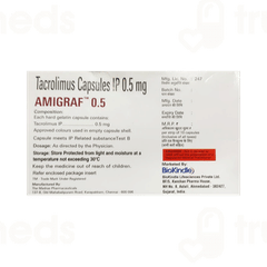 Amigraf 0.5 Capsule 10