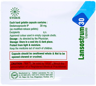 Lansostrum 30 Capsule 10