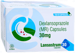 Lansostrum 30 Capsule 10