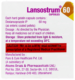 Lansostrum 60 Capsule 10