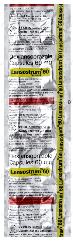 Lansostrum 60 Capsule 10