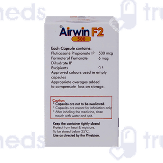 Airwin F2 6/500 MCG Capsule 30
