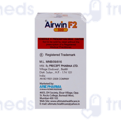 Airwin F2 6/500 MCG Capsule 30 Airwin F2 6/500 MCG Capsule 30