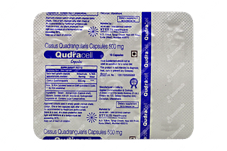 Qudracell 500 MG Capsule 10