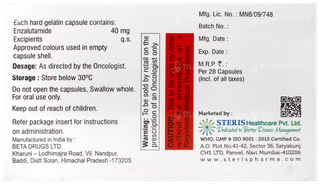 Enzulamide Capsule 28