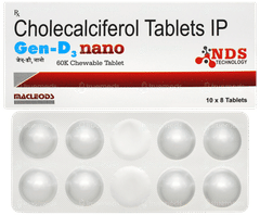 Gen D3 Nano Chewable Tablet 8