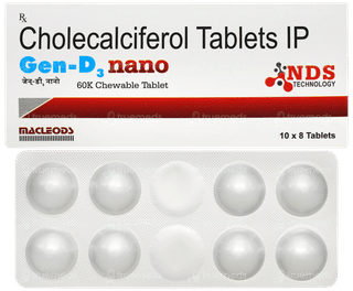 Gen D3 Nano Chewable Tablet 8