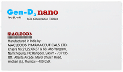 Gen D3 Nano Chewable Tablet 8