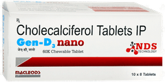 Gen D3 Nano Chewable Tablet 8