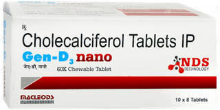 Gen D3 Nano Chewable Tablet 8