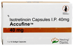 Accufine 40 Capsule 10