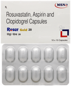 Rosur Gold 20 Capsule 10