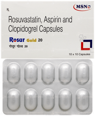 Rosur Gold 20 Capsule 10