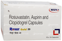 Rosur Gold 20 Capsule 10