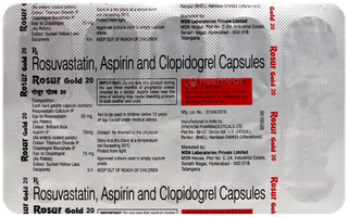 Rosur Gold 20 Capsule 10