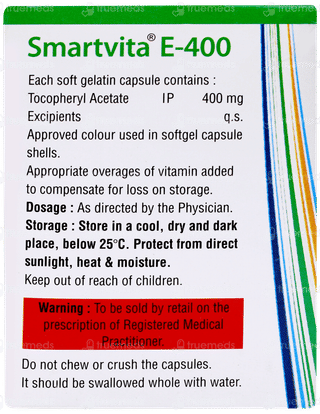 Smartvita E 400 Capsule 10