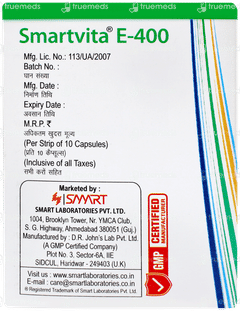 Smartvita E 400 Capsule 10