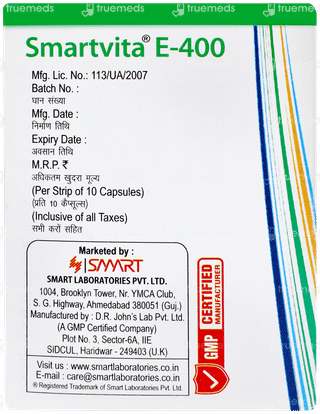 Smartvita E 400 Capsule 10