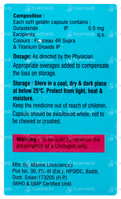 Dutard Sg 0.5 Capsule 10