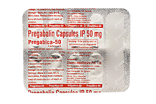 Pregabica 50 MG Capsule 10