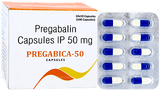 Pregabica 50 Capsule 10