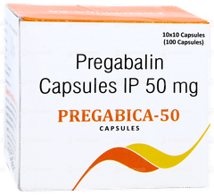 Pregabica 50 Capsule 10