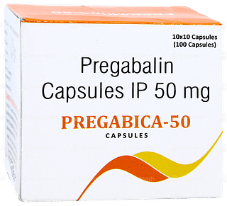 Pregabica 50 Capsule 10