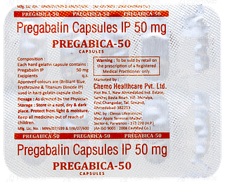 Pregabica 50 Capsule 10