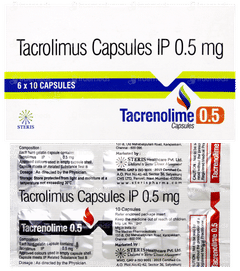 Tacrenolime 0.5 Capsule 10
