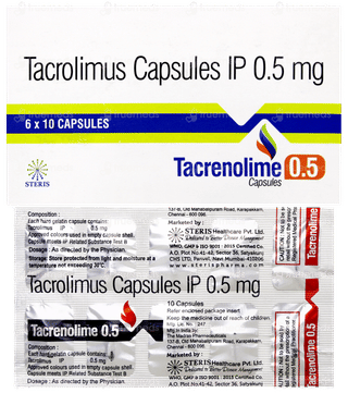 Tacrenolime 0.5 Capsule 10