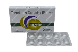 Tacrolius 1 MG Capsule 10