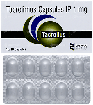 Tacrolius 1 Capsule 10